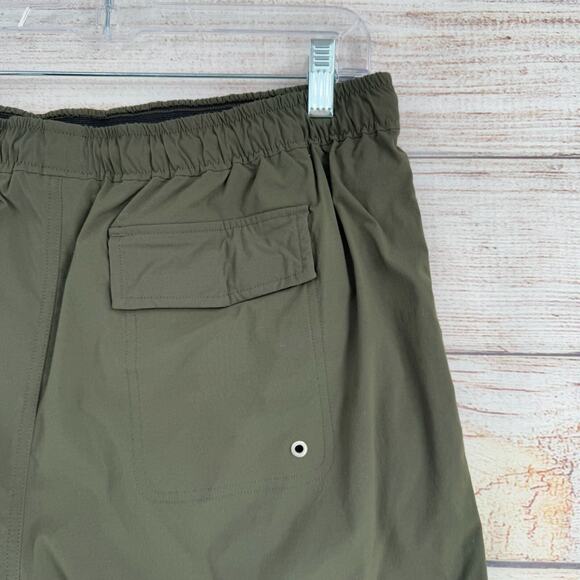Everlane Renew Mesh Lined Swim Trunks Men's Size XL Green - Picture 5 of 9